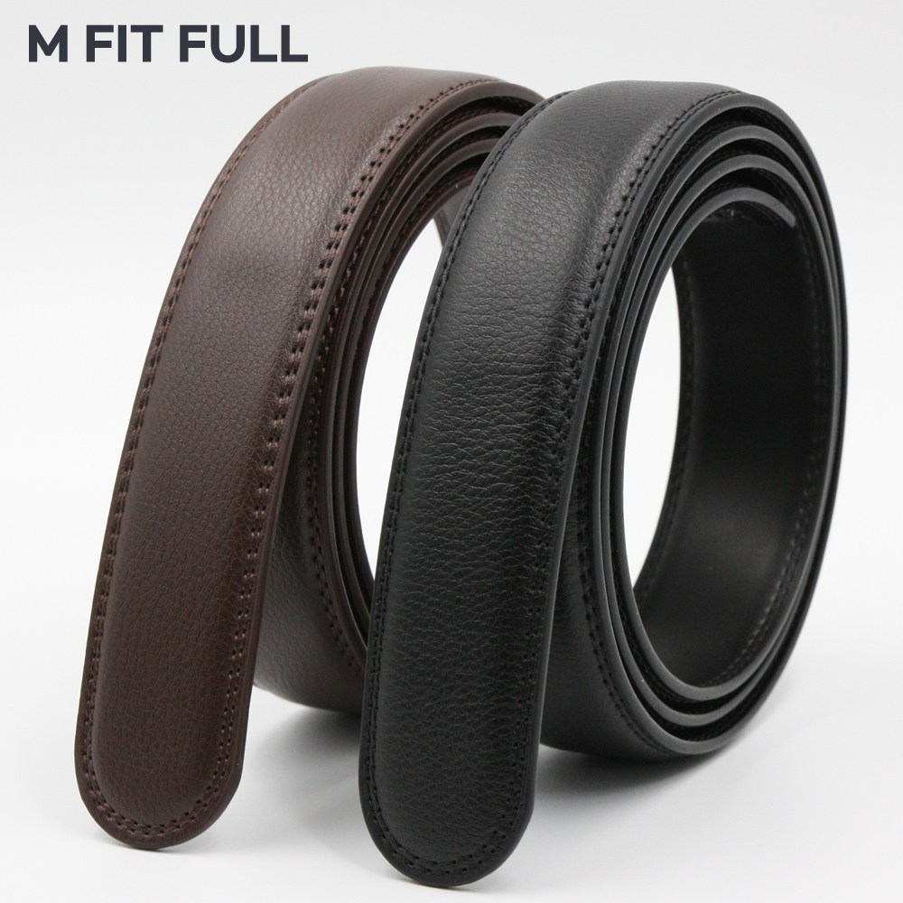 교체용 벨트끈 남성 가죽 자동-내추럴 허리띠 호환 35mm/130cm 9,900원