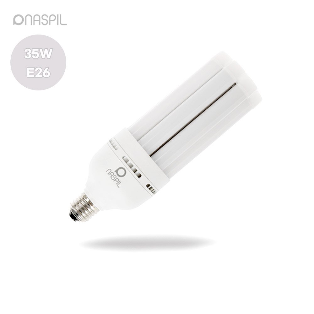 나스필 LED CFL 35W 콘벌브 E26 NASPIL 고효율 스틱램프, 1개, 전구색 23,510원