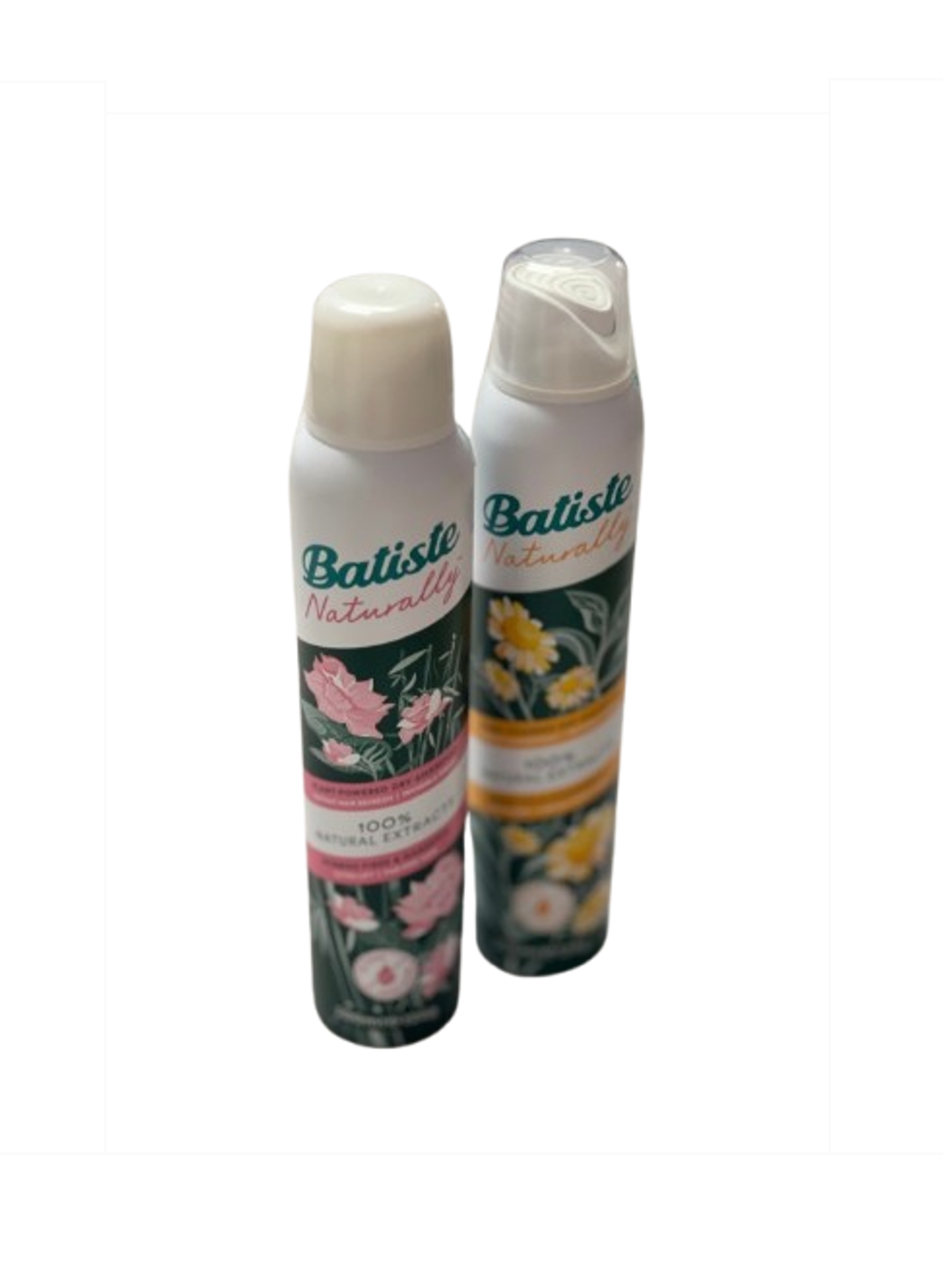 바티스트 드라이샴푸 내추럴 200ml 그린티 카모마일+뱀부 가드니아 2종 세트 35,800원