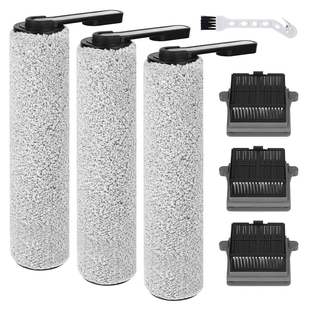 와이들리 롤러 브러시 및 필터 교체 부품: 티네코 플로어 ONE S5/S5 Pro/S5 Pro 2/S5 익스트림 무선 습식 건식 진공 청소기 - 2개 + 헤파 4개 청소 1개, 현재가 67,600원