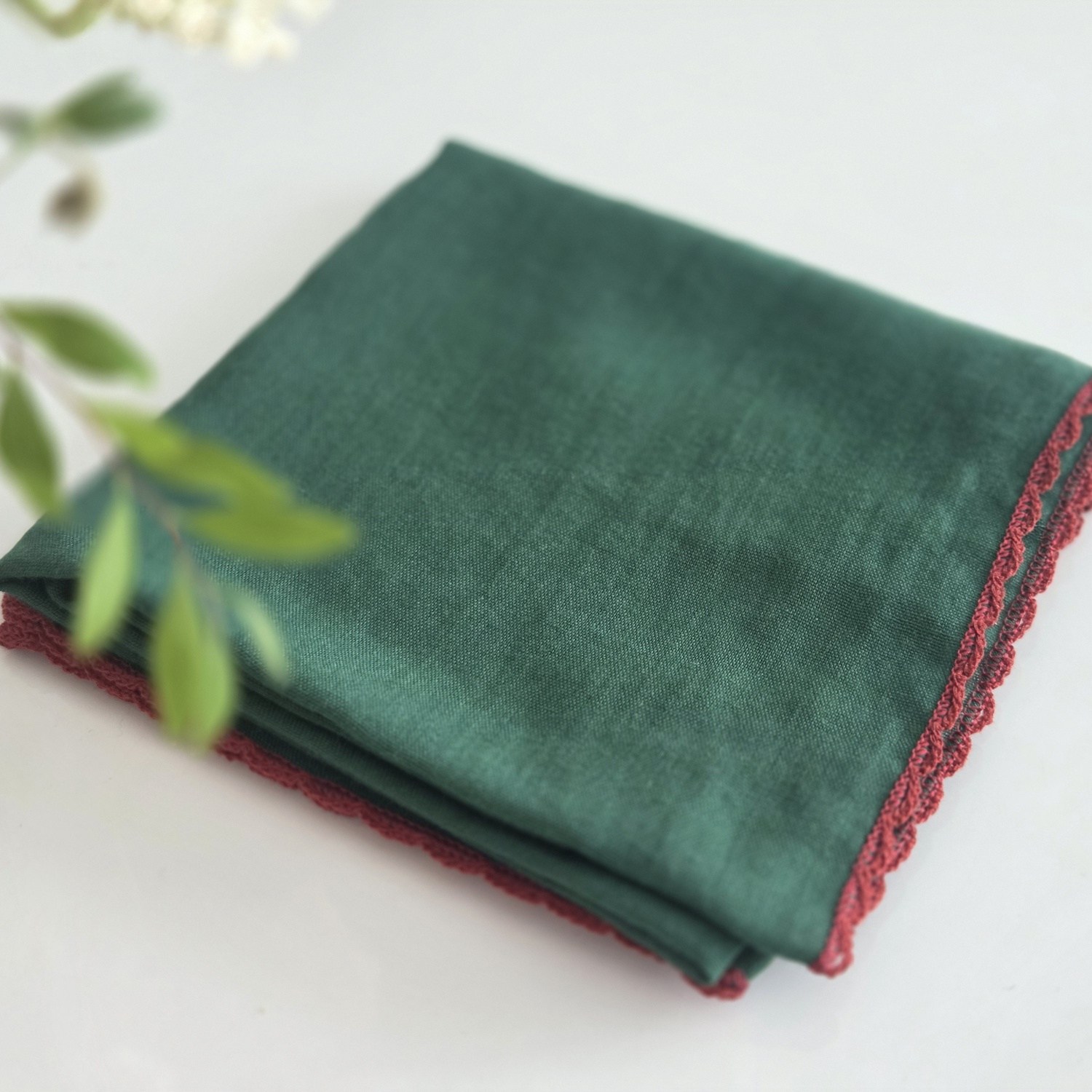 천연염색손수건 국산 순면 면 100% 56cm 무지 아기 여성 손수건 단체 모임 선물 8,690원