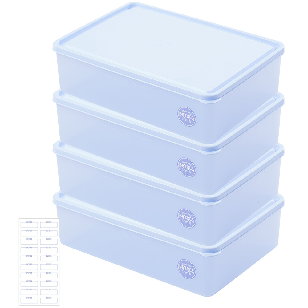 비트리프레시 냉동실 정리 용기 2.3L+라벨지 1장, 1개입, 4개 30,700원