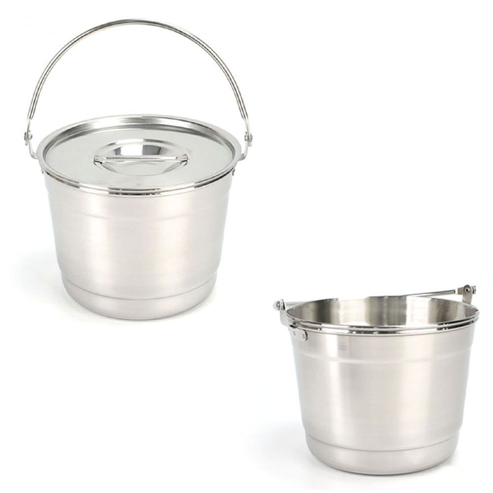 스텐 들통 양동이 얼음통 18.2x12.5cm 7호 약 2.3리터ddu5+5PmX 32,020원