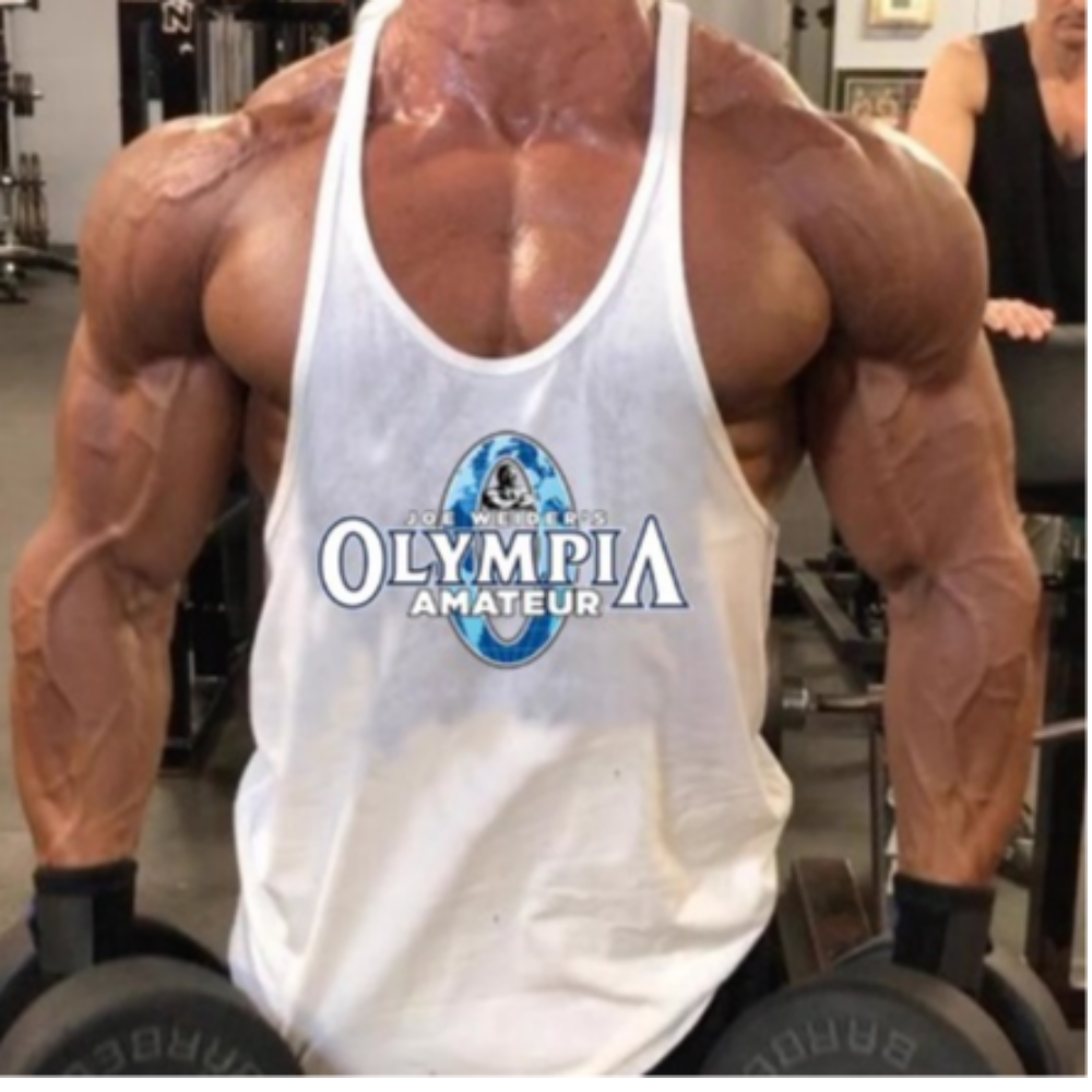 OLYMPIA 올림피아 나시 민소매 헬스 머슬핏 짐웨어 나시 30,400원