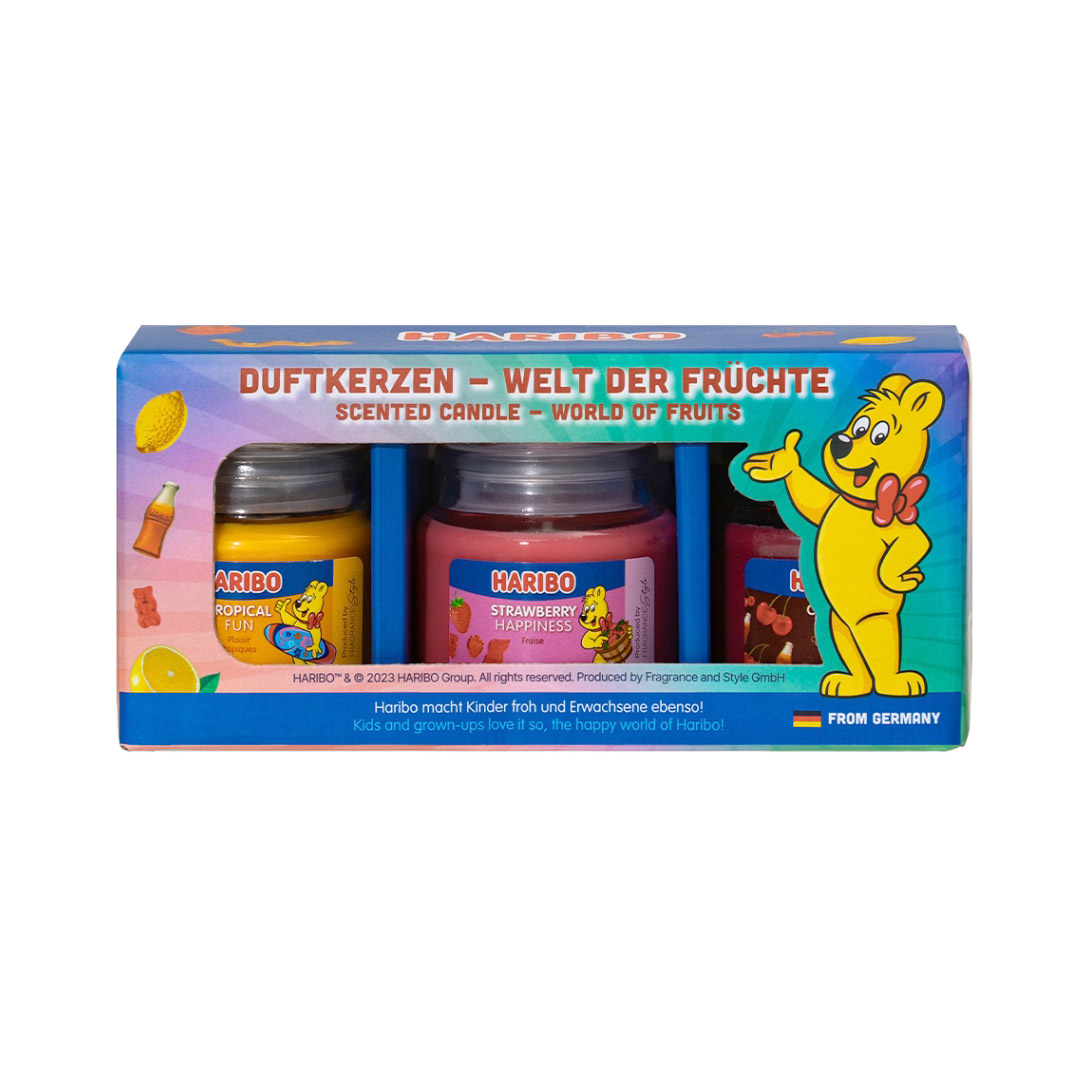 하리보캔들 스몰자 3종 선물세트 베스트향A+쇼핑백 33,000원