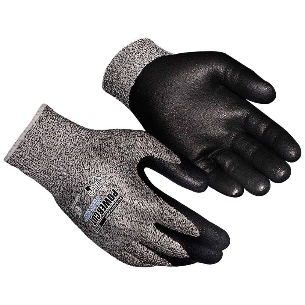 핸드맥스 파워컷 플러스 그립 CUT A9 절단 베임방지 장갑, 1개, 그레이 12,500원