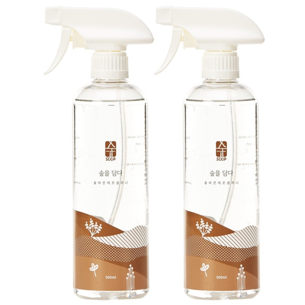 숲바른 제로클리너 (소독스프레이), 2개, 500ml 17,750원