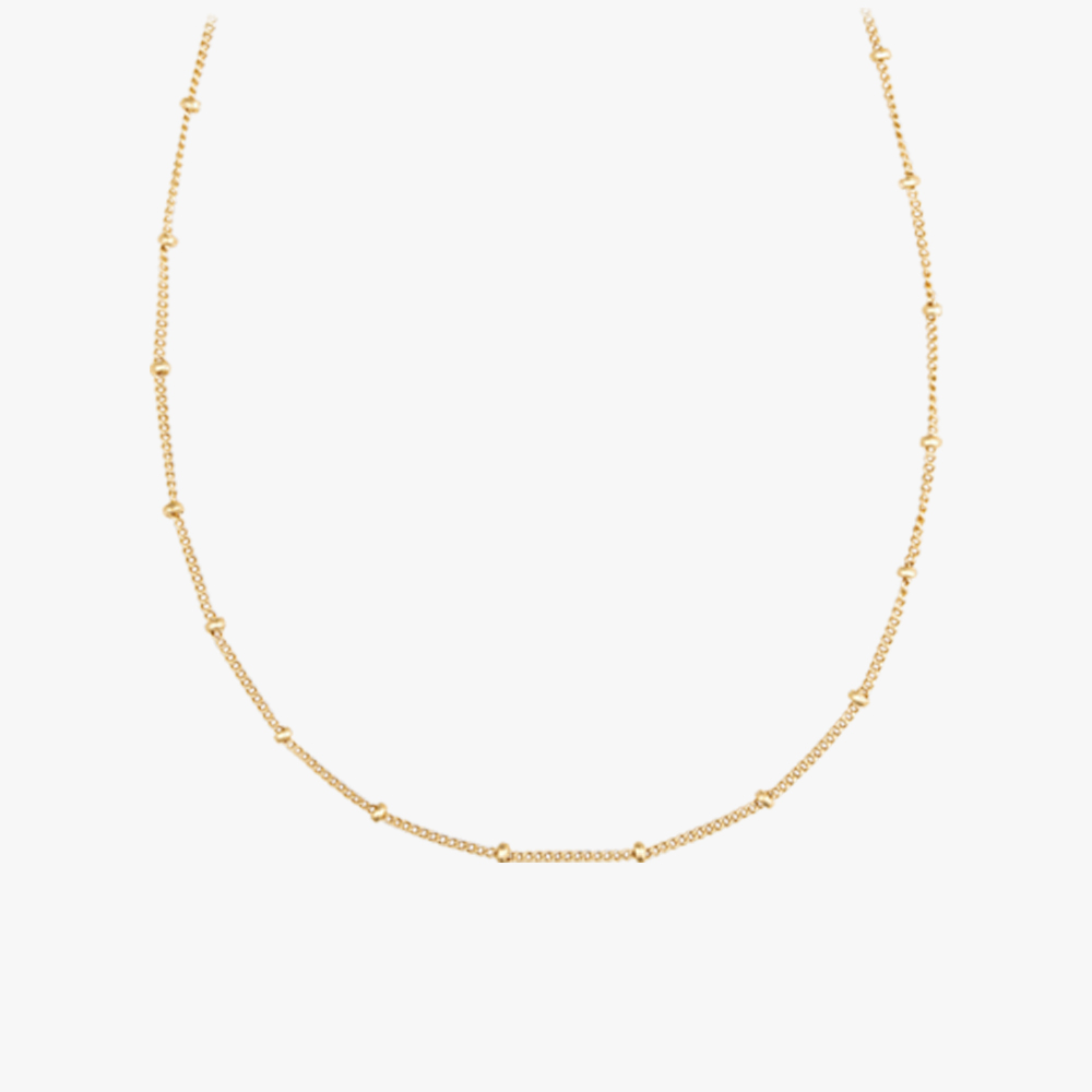 골드앤디어 14KGP 포인트 라인 목걸이 27,800원