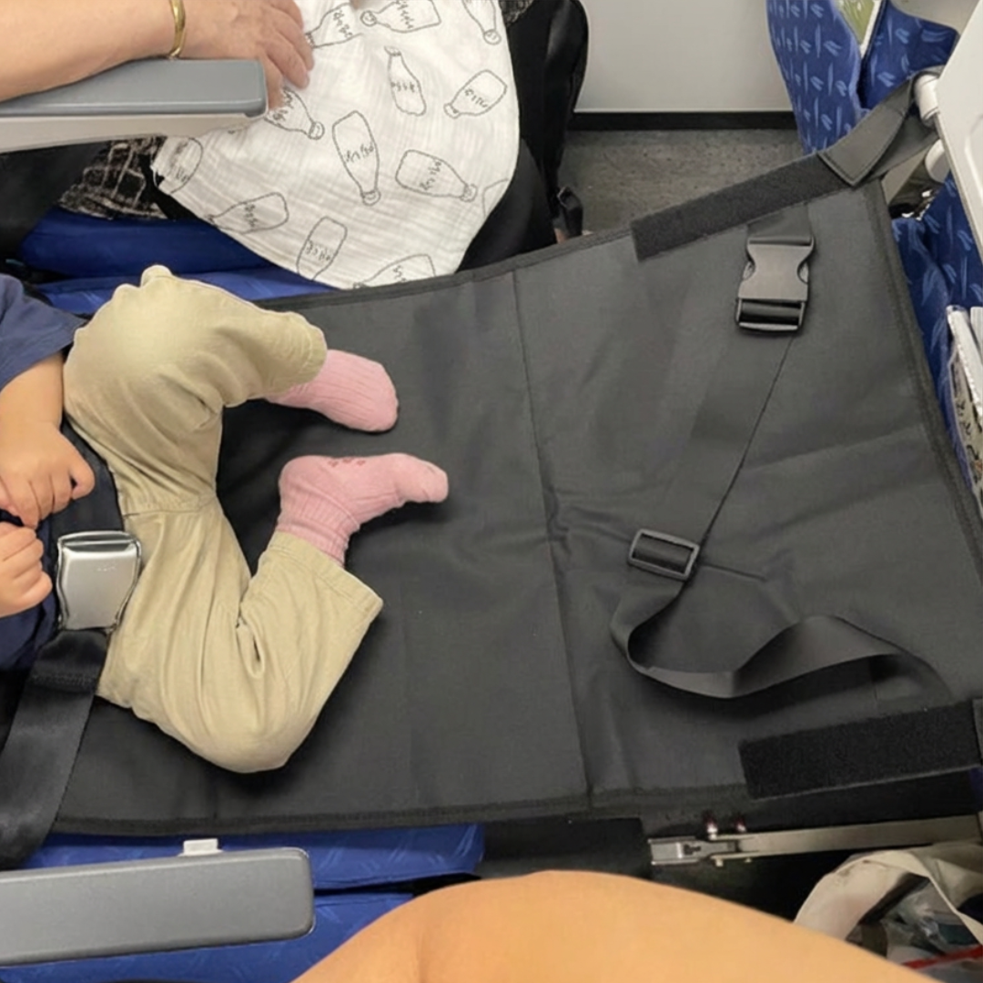 키시크 기내용 발 해먹 발 걸이 연장 시트, 1개, 제타블랙 28,000원