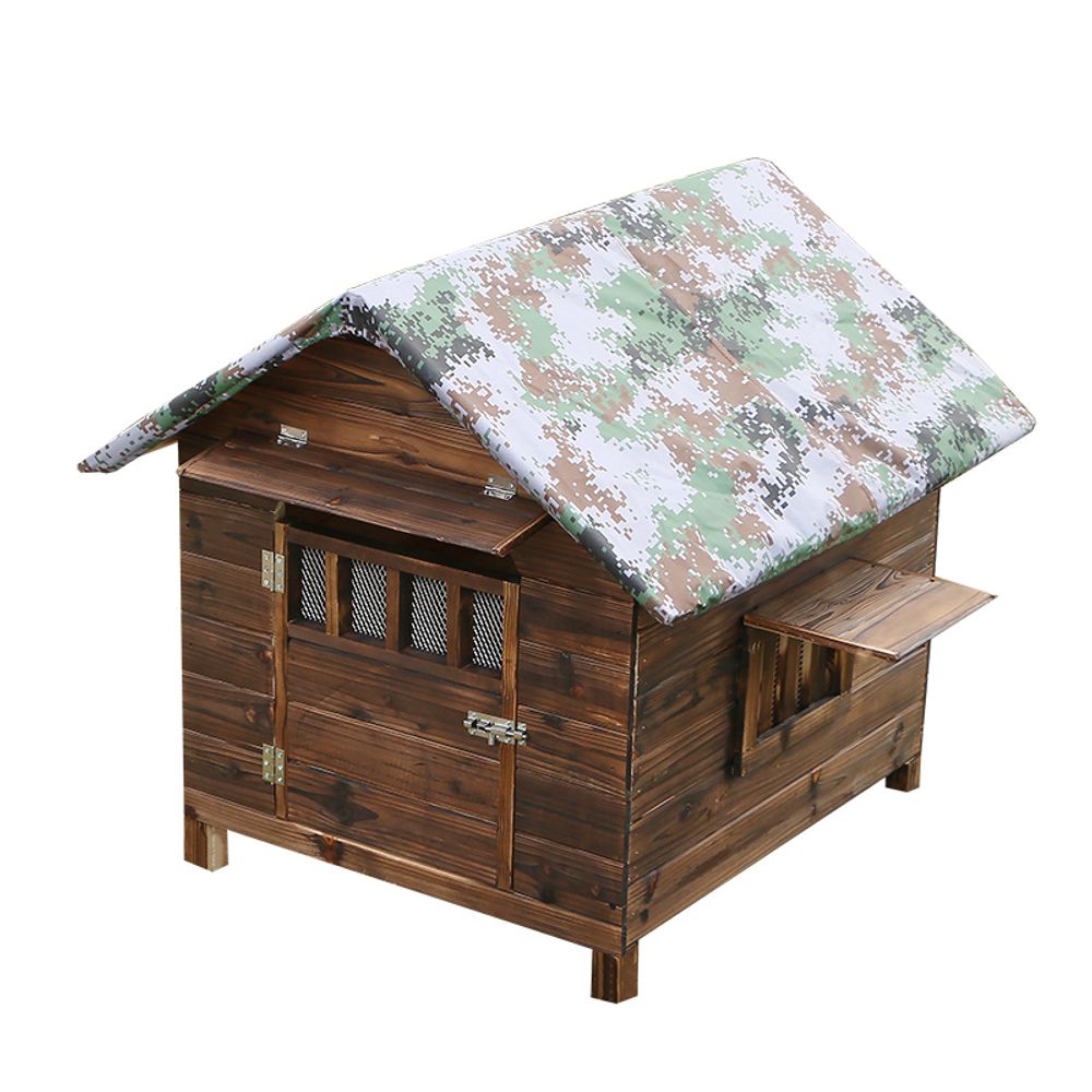 강아지 집 목조 실외 방우 초대형 보온용 겨울 111,220원