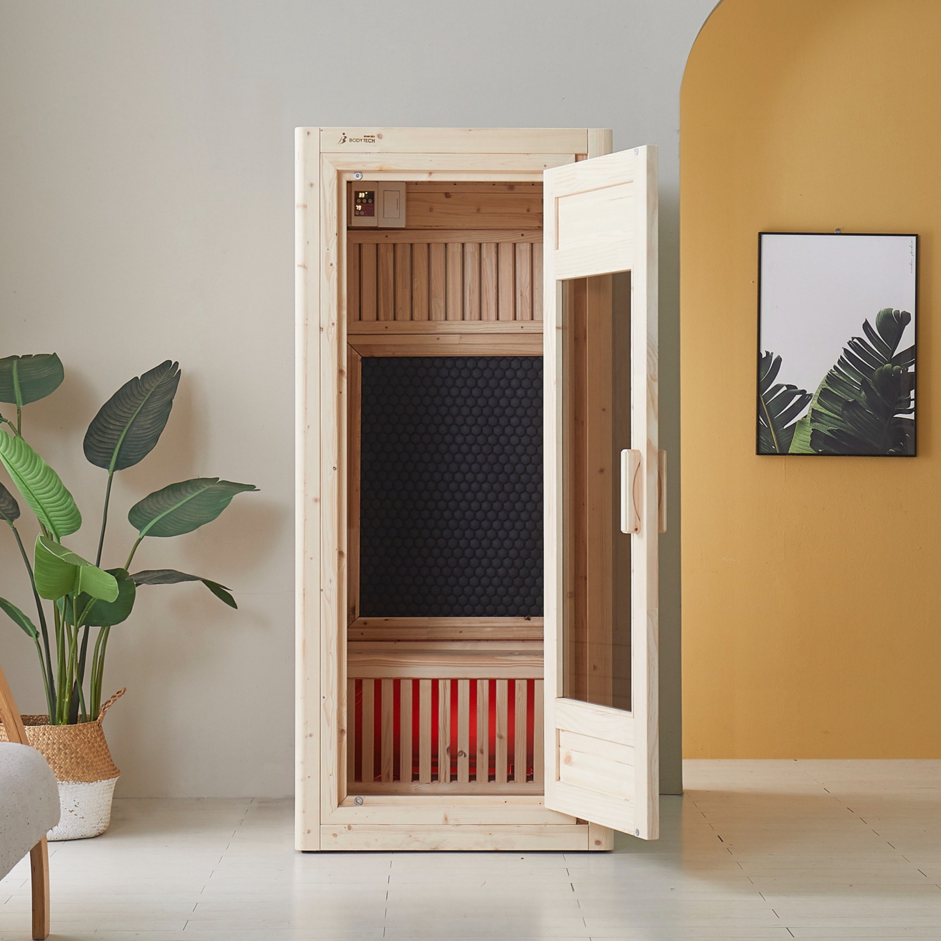 미편백 건식 사우나 1인용 찜질방 편백나무 히노끼 전신사우나 찜질 이동식 홈사우나 2,601,000원