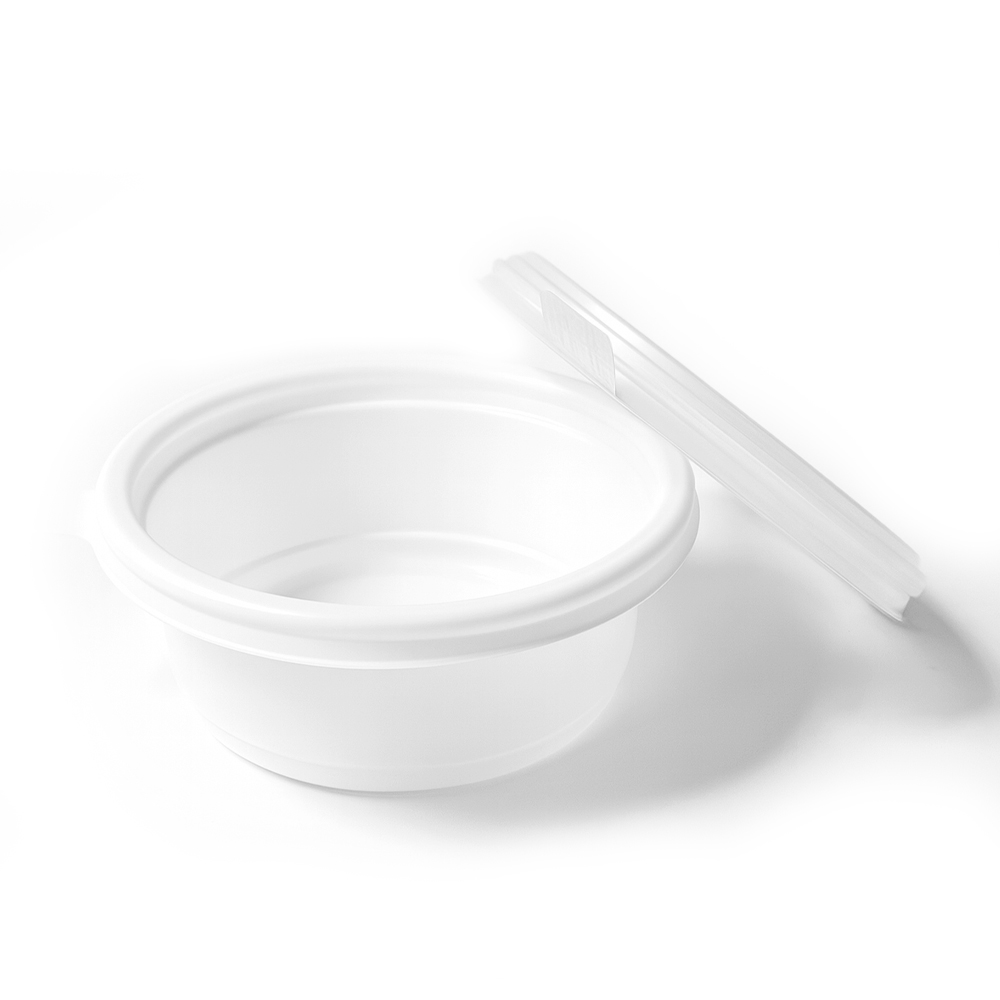 [포장용기] 국 밥 포장용기 50개 + 뚜껑50개 125파이 전자렌지가능/ 배달용기, 600세트, 125파이 원형용기(소)250ml+뚜껑 81,900원