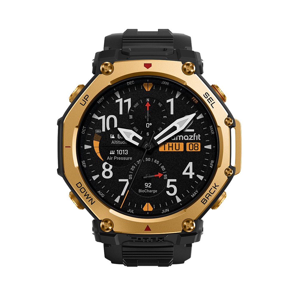 어메이즈핏 스마트워치 T-REX 3 PRO, GPS + 블루투스, 4.8cm, 골드 549,000원