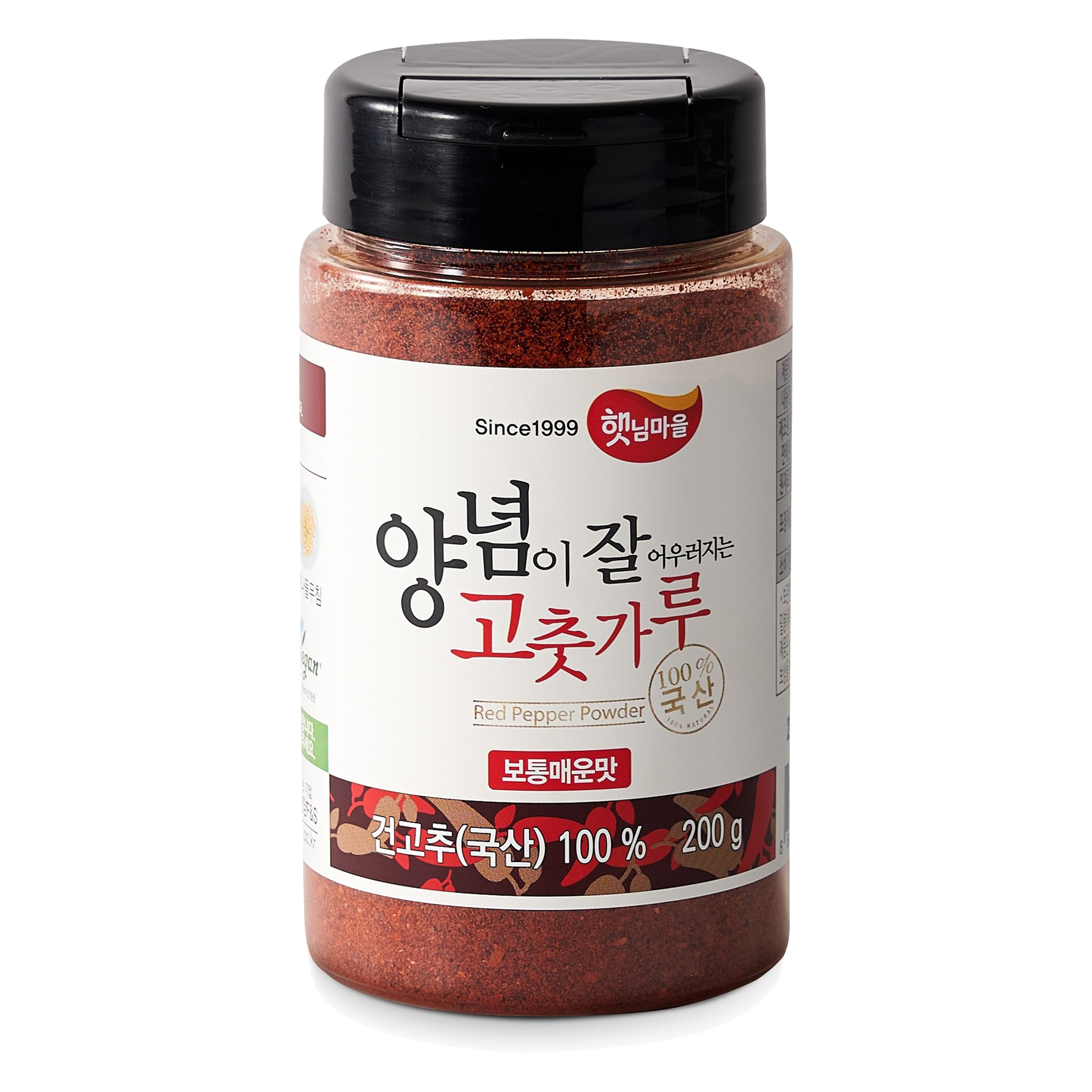 햇님마을 양념이 잘 어우러지는 국산 고춧가루 보통매운맛, 200g, 1개 10,960원