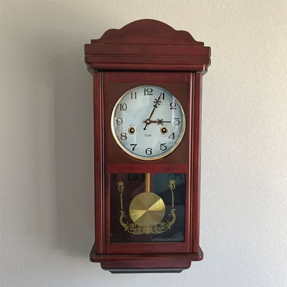 벽시계 엔틱 거실 괘종시계 클래식 일반형 벽걸이 태엽시계 172,540원