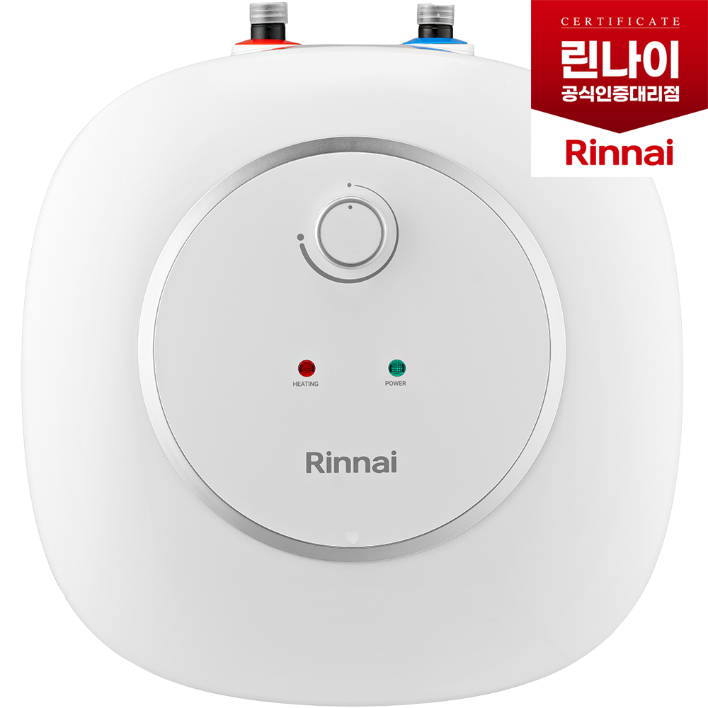 [최근생산제품] 린나이 전기온수기 15리터 30리터 50리터 법랑 화이트 자가설치 105,900원