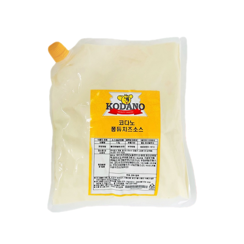 코다노 퐁듀치즈소스 1KG, 3개, 1kg 28,500원