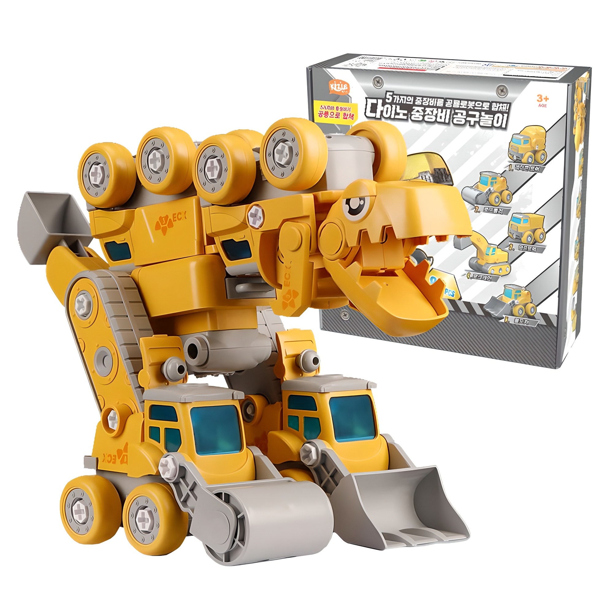 키저스 공룡 공구놀이 로봇장난감, 혼합 색상, 1세트 56,900원