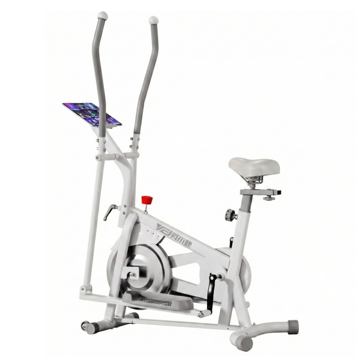 무브엘 일립티컬머신 실내자전거 유산소운동 스카이워커, 화이트, 의자형(손잡이없음) 329,600원