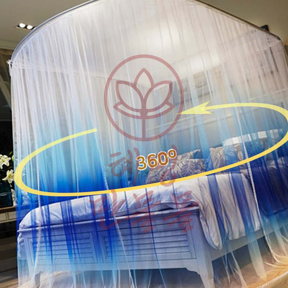 U자 침대 모기장 120x200cm 수면 모기장텐트 원터치모기장 커튼형 거실방충망 90,570원