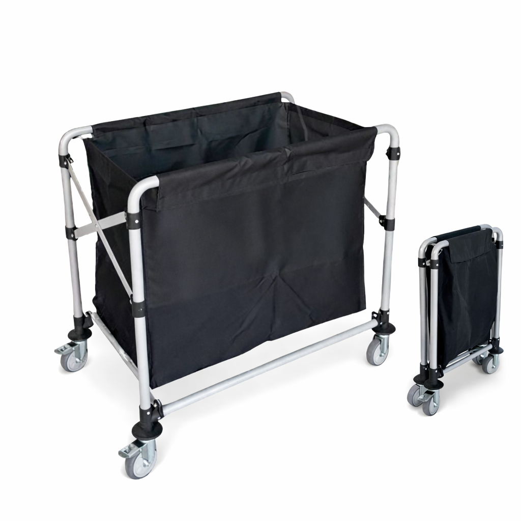 고래카트 런드리카트 다용도 세탁물 카트 대형 접이식 빨래 수거함 모텔 호텔 병원 이동식 청소 수거카트 빨래방 세탁물운반 159,000원