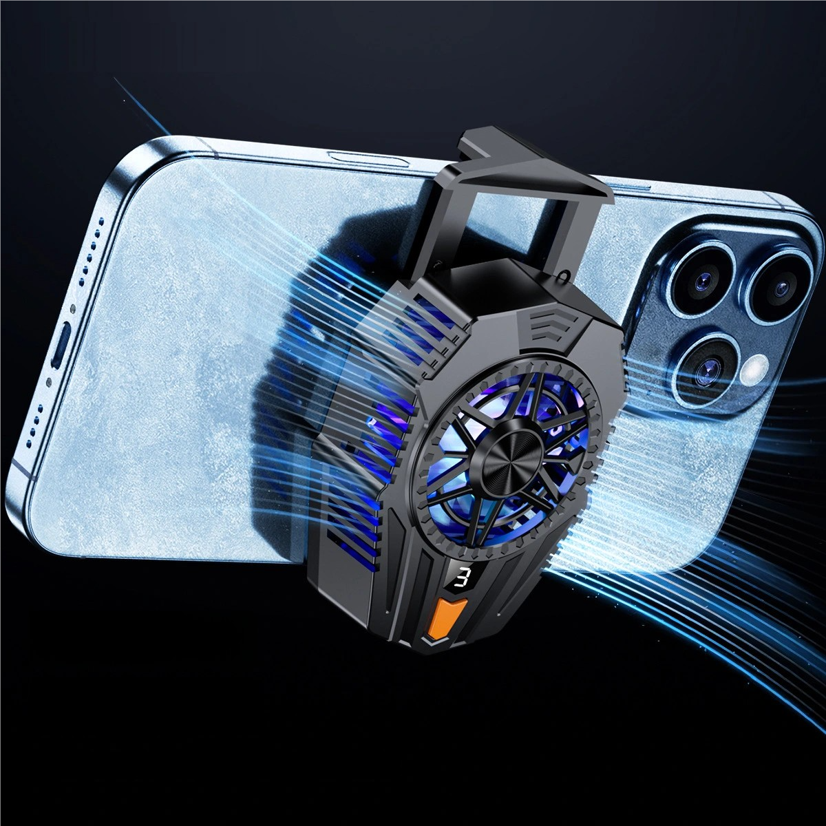 PYHO e스포츠 핸드폰 발열 쿨러  무음 냉각  클립형 휴대폰 폰쿨러 34,800원