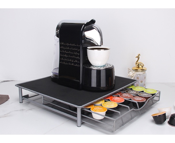 서랍형 커피 캡슐 보관함 공간활용 논슬립 패드 커피머신 거치대 29,700원