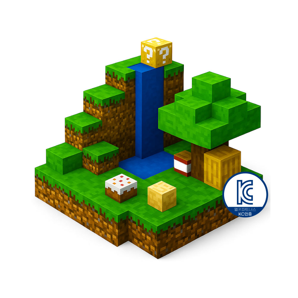 마크 스타터 오버월드 자석 블럭 128피스 마그네틱 큐브 피규어 장난감 세트, 1박스, 128피스 27,500원