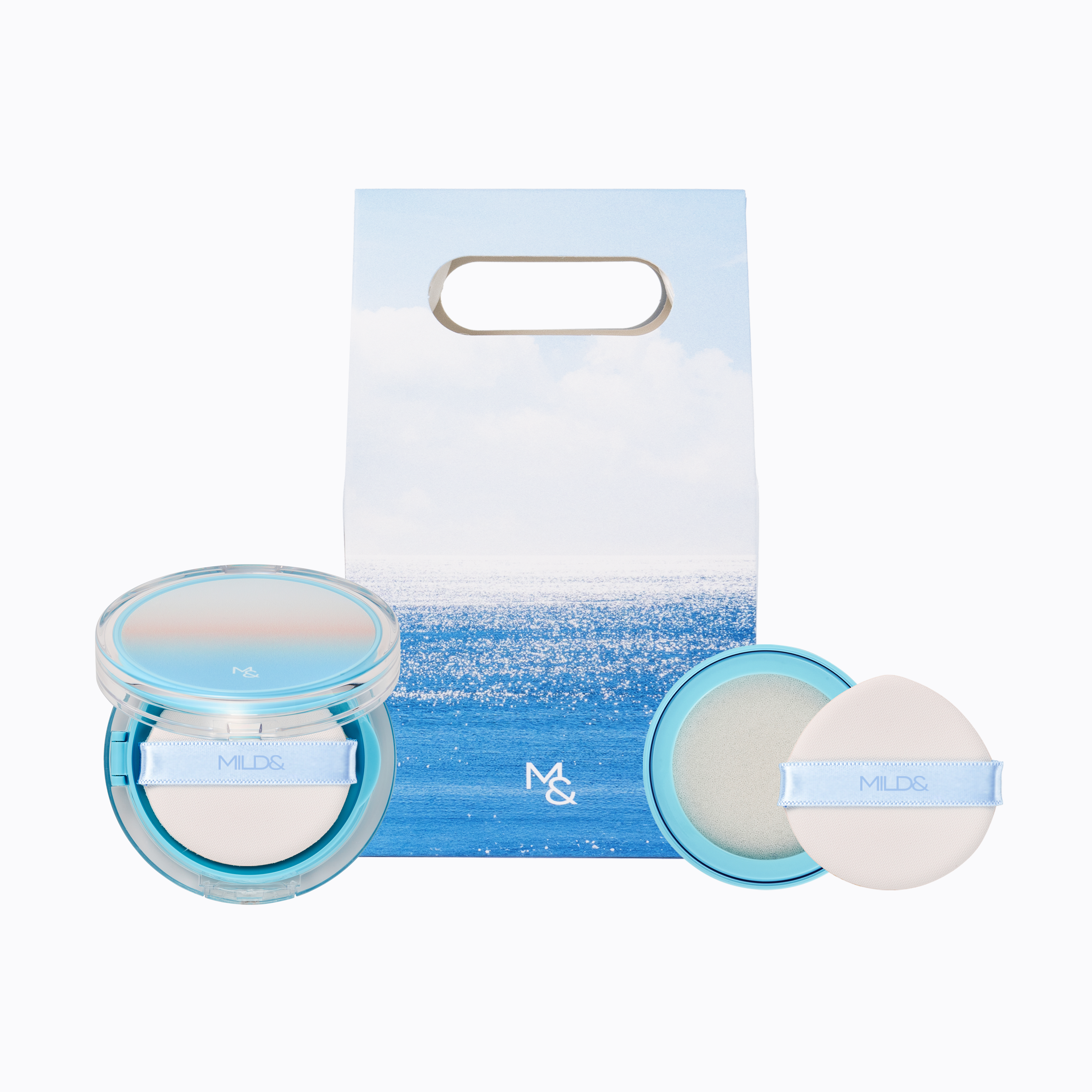 마일드앤 순 선쿠션 본품 15g+리필 15g 패키지 세트 무기자차 선팩트 자외선차단제 SPF50+ PA++++ 56,000원