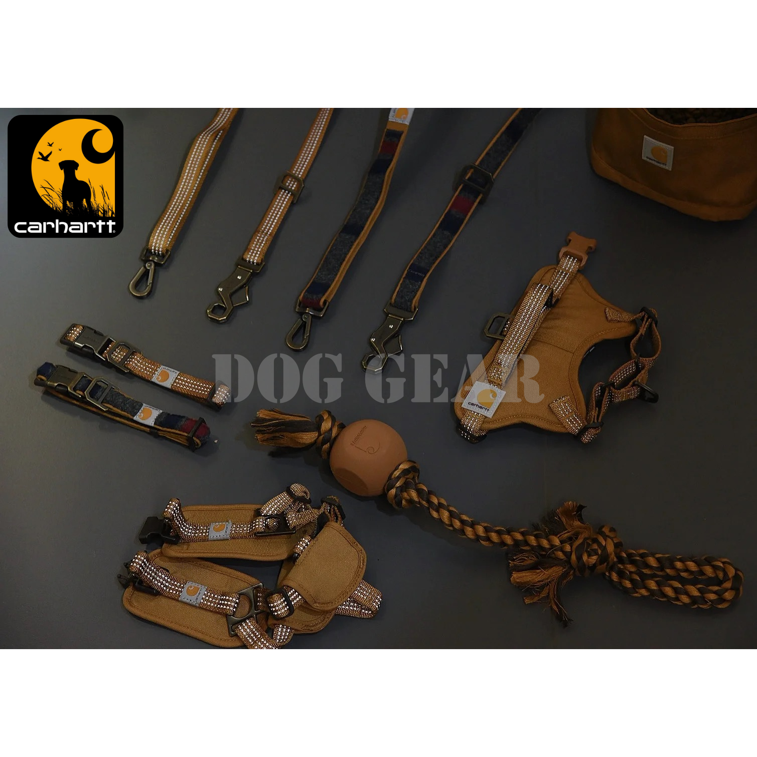 Carhartt 칼하트 애견 하네스 세트 150,000원