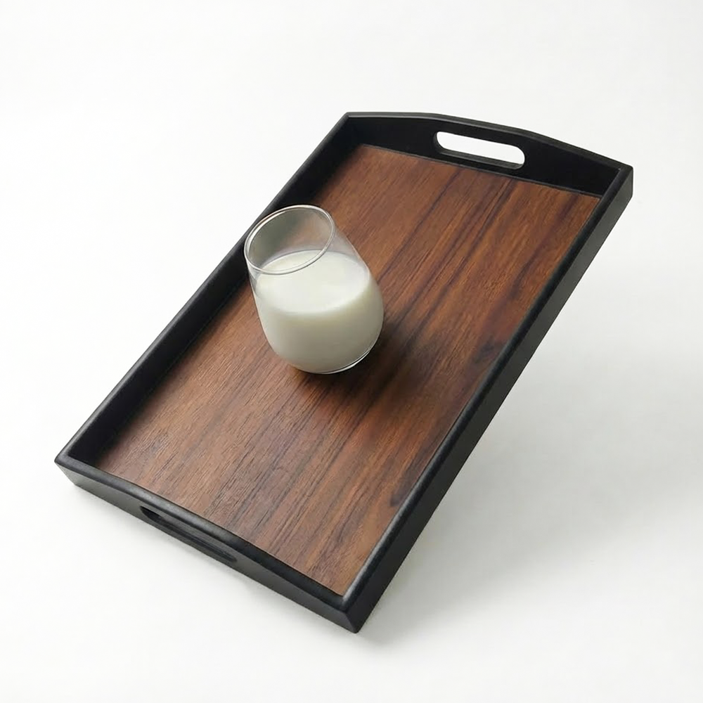 리빙메이트 우디브라운 논슬립 베이커리 쟁반, 우드무늬, 10개 158,230원