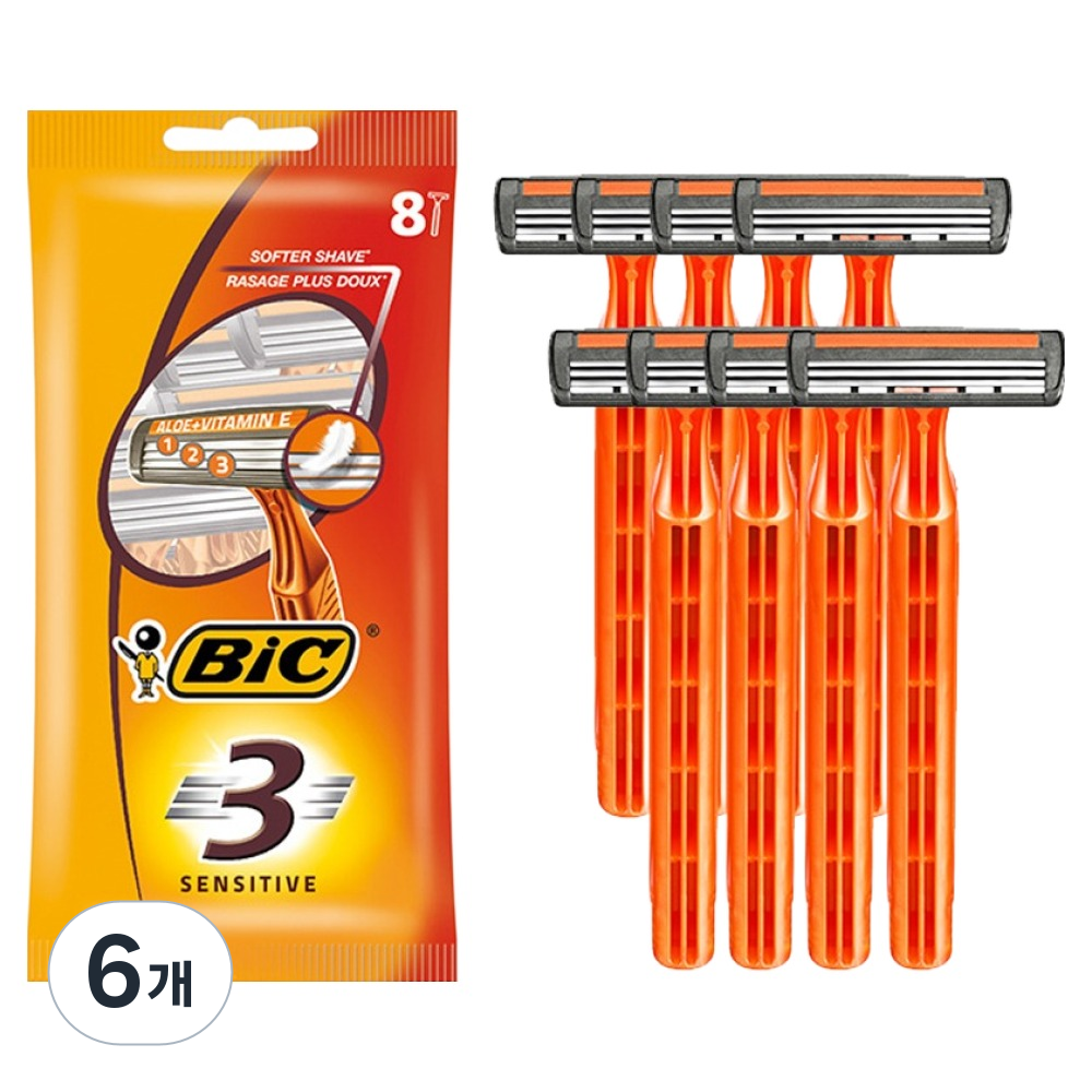 빅 남성용 3중날 센서티브 휴대용 면도기 49,620원