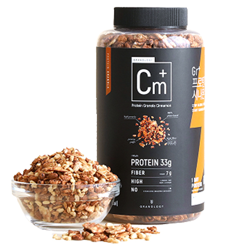 그라놀로지 프로틴 그래놀라 시나몬스터 시리얼, 1개, 400g 25,900원