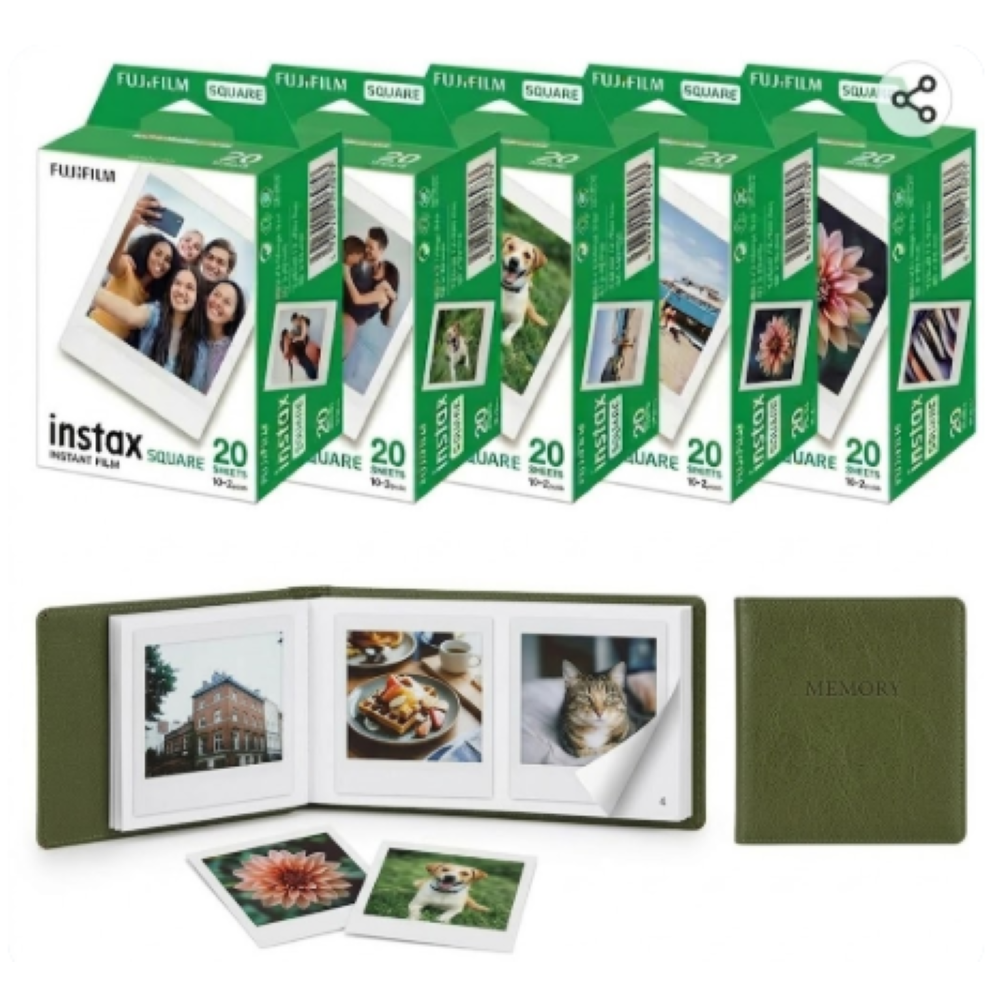 후지필름 인스탁스 미니필름 10팩(100장)+전용 2단앨범 260,400원