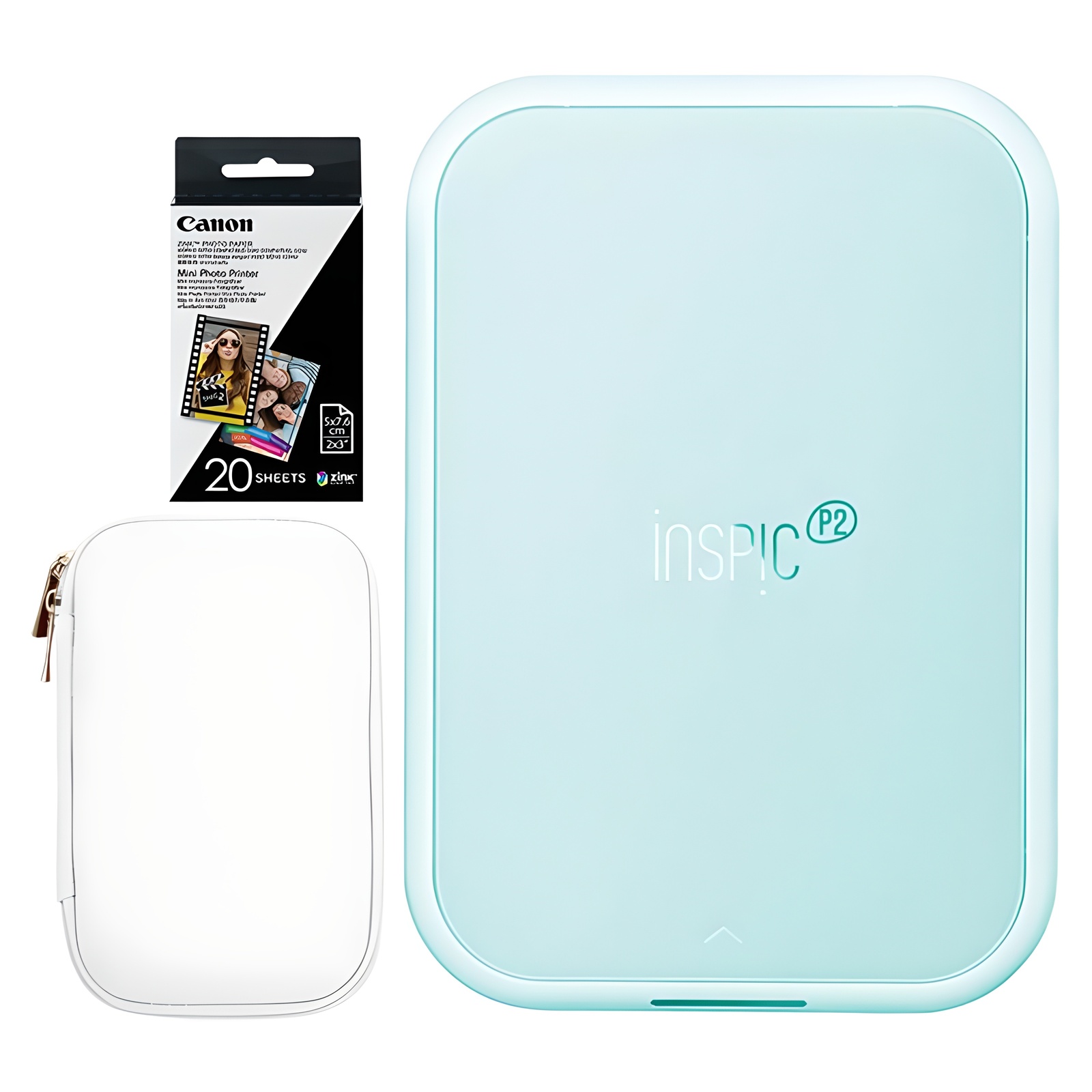 캐논 인스픽 P2 포토프린터 + 인화지 30p + 케이스 세트 269,000원