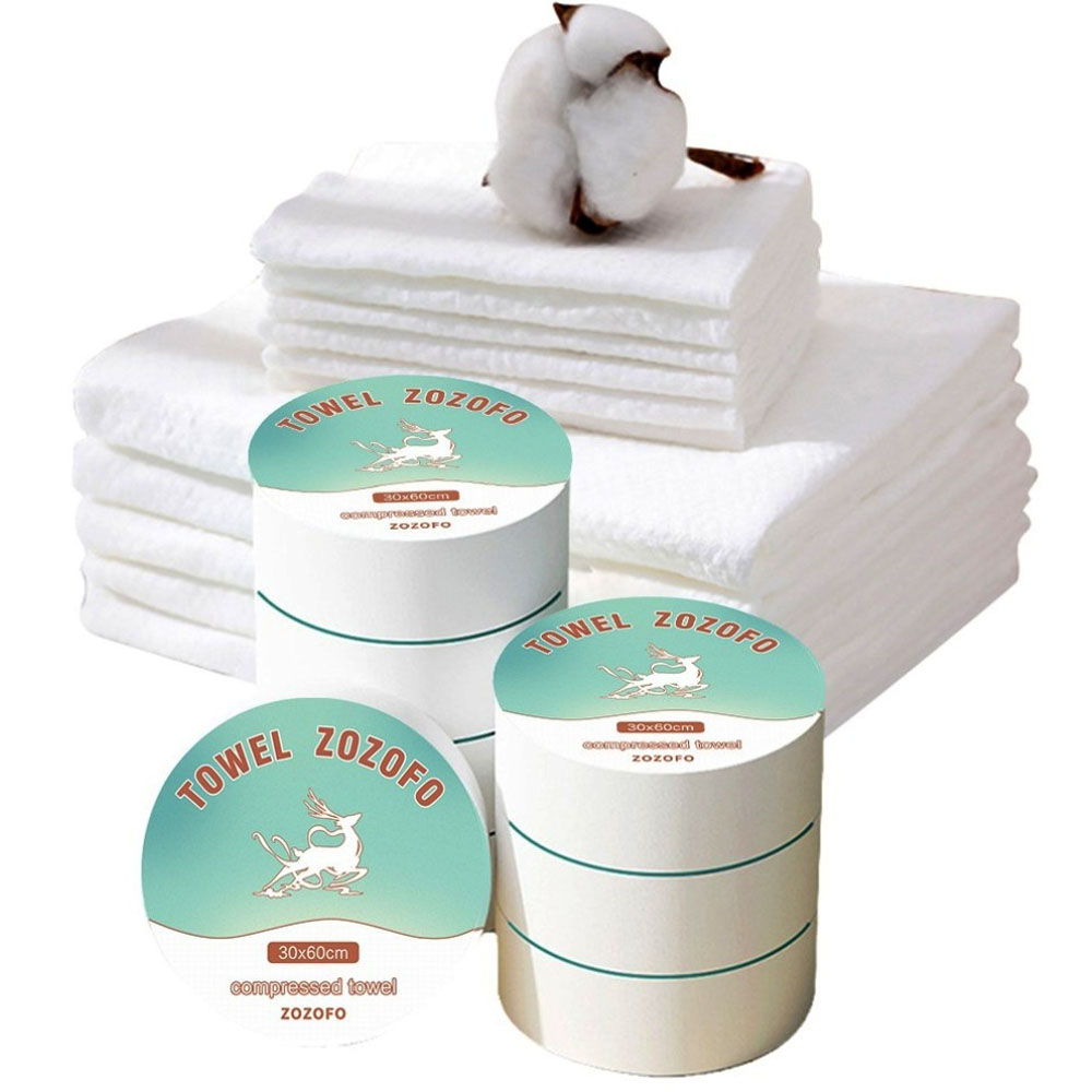 ZOZOFO 일회용압축타올 면크리닝 세안타올 흡수대타올 순면세안타올 세안타올 7,900원