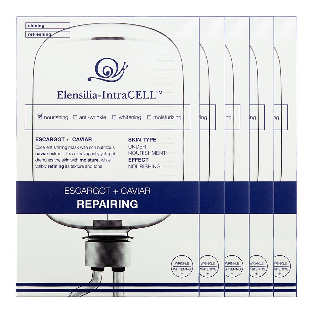 [엘렌실라] 인트라셀 마스크팩 캐비어 25ml, 현재가 39,590원