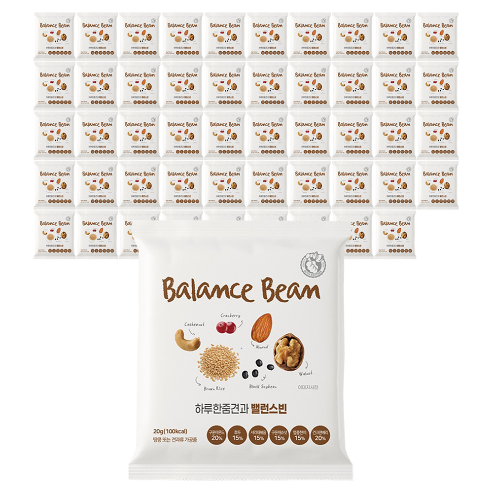 너츠브라더 하루 한줌견과 밸런스빈, 20g, 50개 29,900원