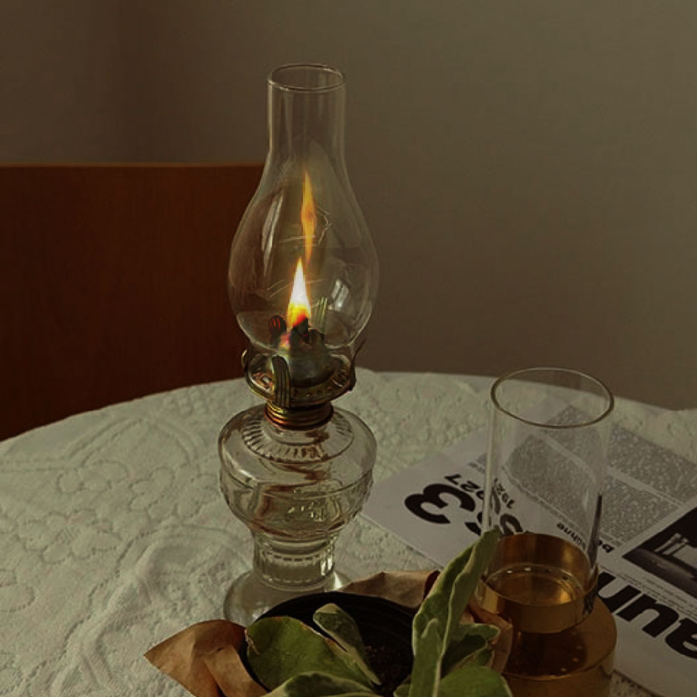 SANS 엔틱 파라핀 중세 감성 오일램프, 1개, 오일램프 본품 19,800원