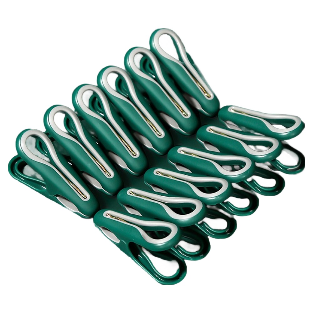 해피굿즈 강력고정 빨래집게, 그린, 12개 9,840원