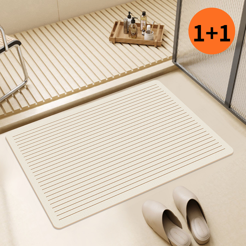 1+1 일상up 물기순삭 발매트 규조토 욕실매트 폭신폭신 세탁가능 논슬립 2개, 2개, A타입 9,900원