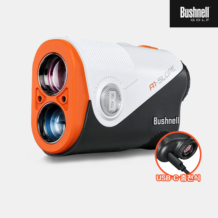 부쉬넬 A1 슬로프 레이저형 거리측정기[남여공용][화이트][USB-C 충전식] 375,000원