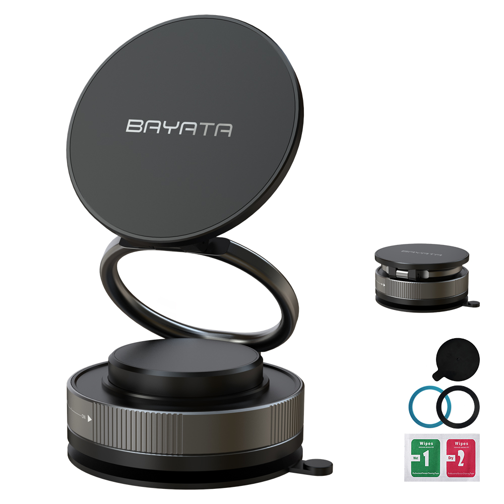 BAYATA 차량용 핸드폰 거치대 진공흡착식 초강력 14,900원