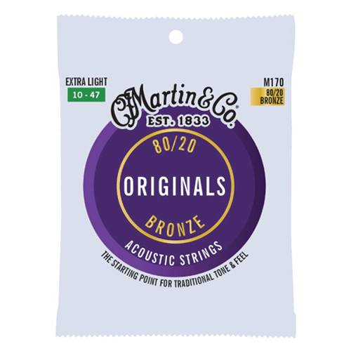 마틴 Original 80/20 Bronze Extra Light 스트링, 현재가 13,040원