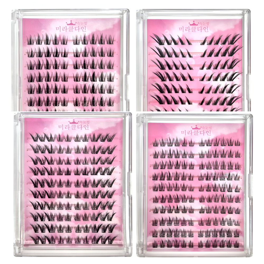 1+1 미라클다인 자연 속눈썹 200송이 아이래쉬 노글루 인조 속눈썹, 1개, 2느와렐한개 2느와렐한개 14,980원