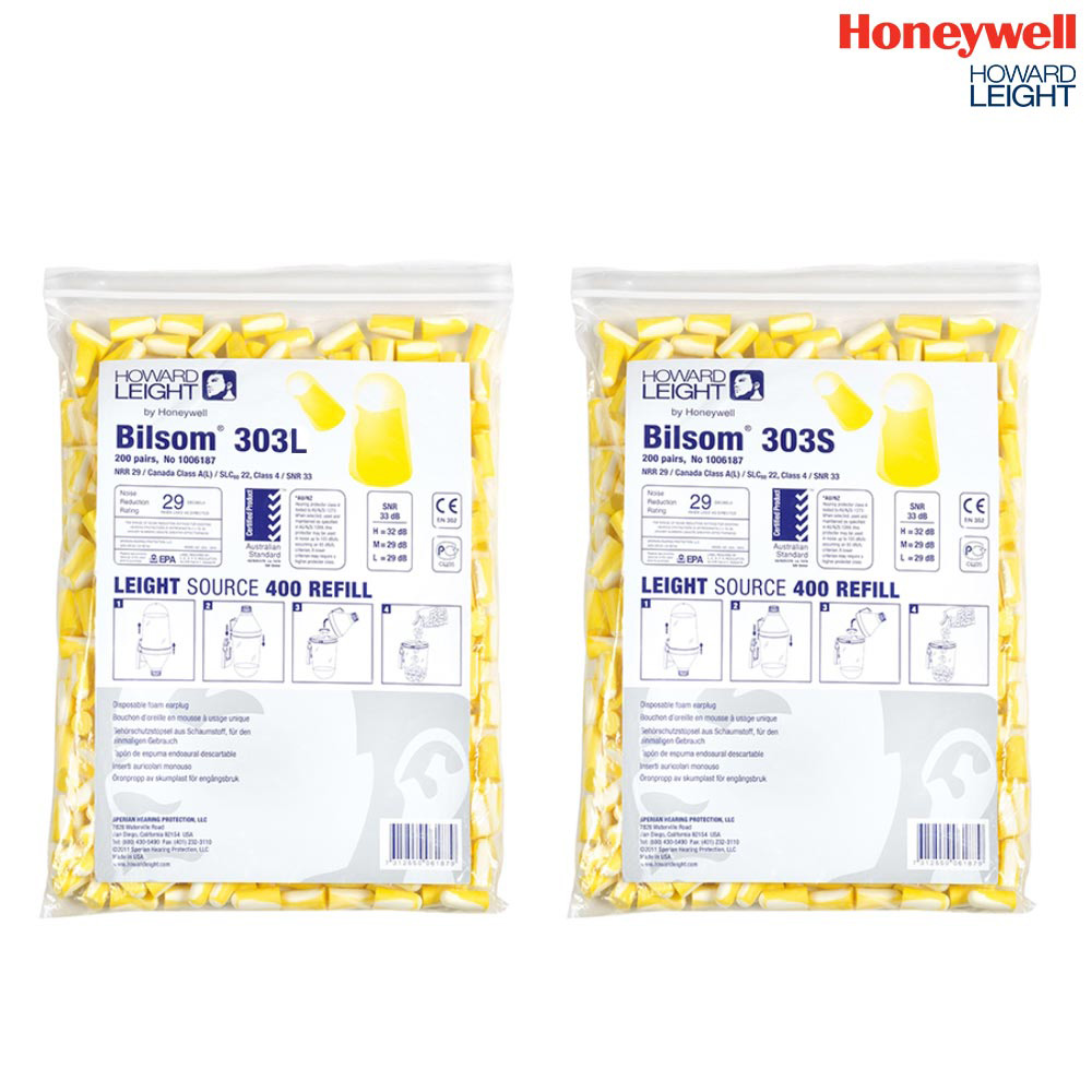하니웰 Bilsom 303 귀마개 리필용 폴리백 끈없음 200쌍x1팩, 1개 35,000원
