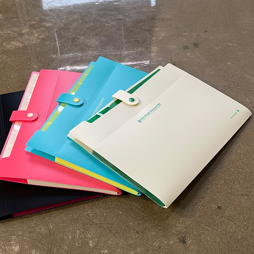 간편 도큐멘트화일 8분류 모닝글로리, 블루 5,800원