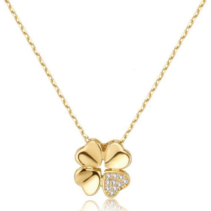 종로체인 14k 18k 큐빅 네잎클로버 여자 금 목걸이 14k목걸이 18k목걸이 275,000원
