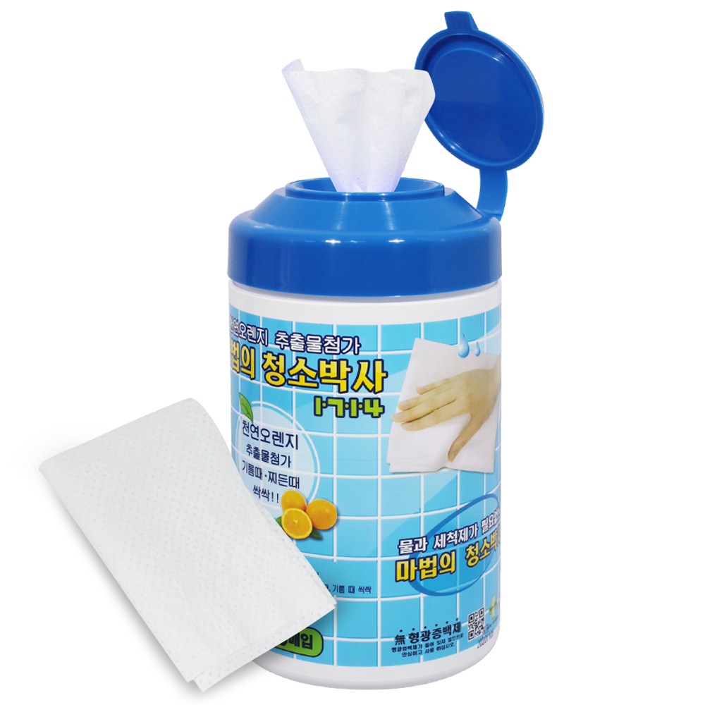 마법의 청소박사 150매 다용도 크리너 세정티슈 8,900원