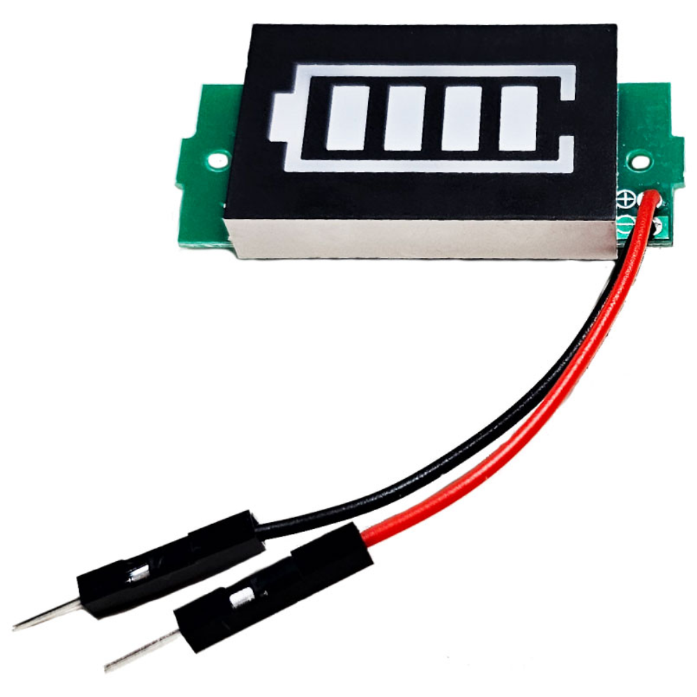 리튬 배터리 잔량 용량 표시기 3.7V 전용 점퍼선형, 현재가 2,500원